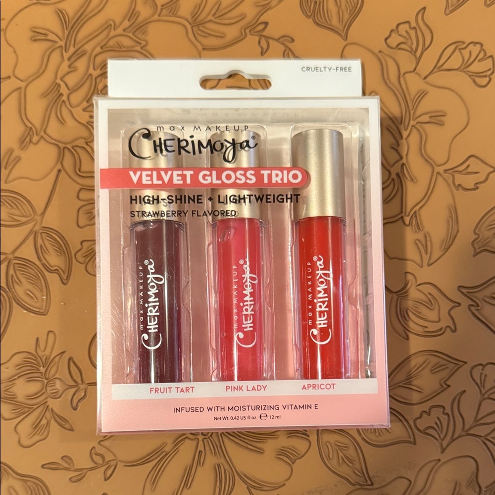 Cherimoya Velvet Gloss Trio 🆕